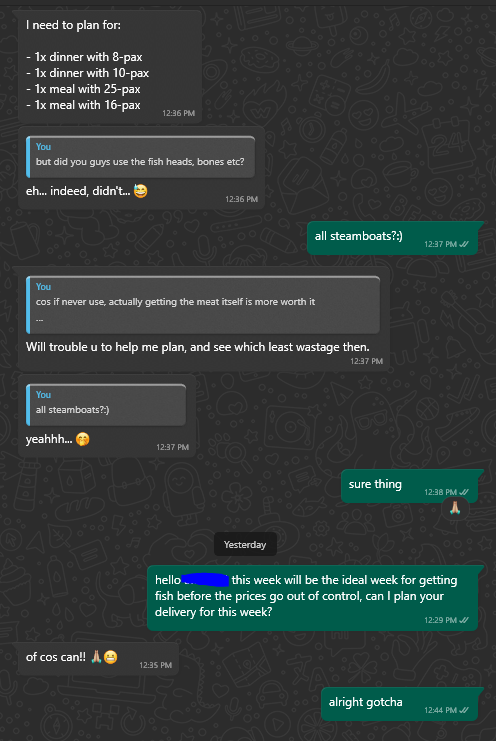 Customised Chinese New Year Order