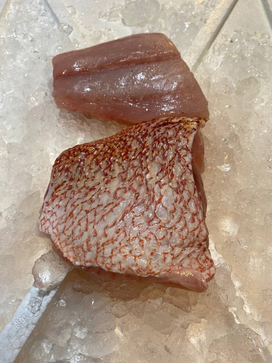 fresh emperor red snapper fish fillet
